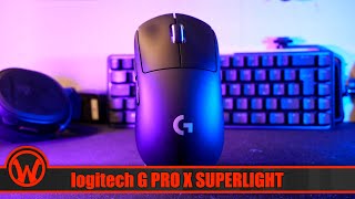 Logitech G PRO X SUPERLIGHT i 2021  Udpakning amp Test dansk [upl. by Raven]