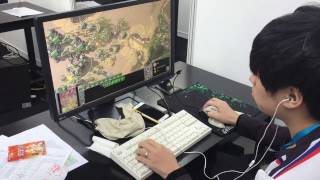 Maru Playing StarCraft 2 First Person vs Byul  Terran vs Zerg [upl. by Ahsieki]