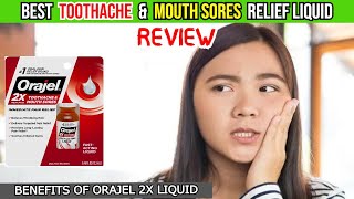 🦷 Instant Relief Unveiled Orajel 2X Toothache amp Mouth Sore Liquid Review 🌟  MustTry [upl. by Naivaj]