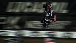 2024 Chili Bowl  Every Flip amp Rollover [upl. by Dnalhsa23]