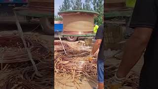 Waste copper wire recycling process [upl. by Novak]