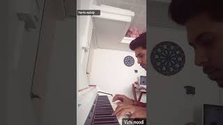 Vizhi moodi yosithal piano 🎶🎶🎶 [upl. by Ynamad]