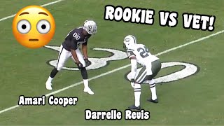 Amari Cooper Vs Darrelle Revis 😳 ROOKIE Vs VET 2015 WR Vs CB [upl. by Sevein]