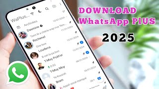 Download And install WhatsApp Plus 2025 Latest Update Apk Android ios whatsappplus [upl. by Akihdar]