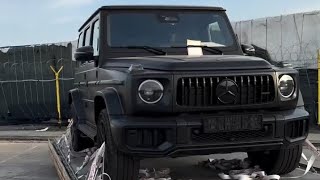 NewCar 2025  MERCEDES AMG G63 Black Vip Luxury  Walkaround Interior amp Exterior [upl. by Ayalahs]