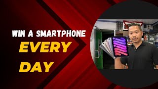 You can win a smartphone everyday at Achy  Daily Lucky Draw [upl. by Atirehgram]