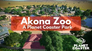 Planet Coaster Zoo  Akona Zoo [upl. by Aicilihp]