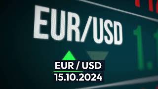 EUR USD Trading Strategy 15102024 [upl. by Grae23]