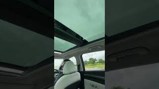 New Hyundai Tucson Panoramic Sunroof Experience from Rear Seat shorts hyundai hyundaitucson [upl. by Bonita]