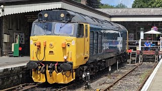 Bodmin and Wenford Class 50 50 042 Triumph on diesel day running 06th July 2024 Part 1 [upl. by Ecnav]