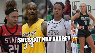 SHAQS DAUGHTER SHOOTS MUCH BETTER THAN HIM Nike EYBL Girls Recap [upl. by Sandy657]