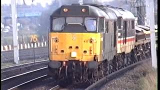 Classic British Rail  Bescot  28th October 1992 [upl. by Tiffie]