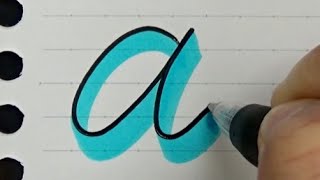 How to write neat hand lettering  For beginners  Amazing handwriting  Calligraphy [upl. by Kcirdlek257]