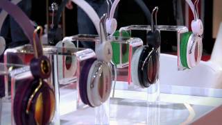 WeSC Headphone Preview at 2010 CES [upl. by Westbrook912]