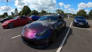 NiSSAN​ 350ZVeilside​ spoiler Z​MEETZ33​fairladyZ​sparco​veilside​Midlandszmeet​ [upl. by Wills]