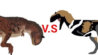 DC2 UDB Carnotaurus VS Majungasaurus [upl. by Ellainad]