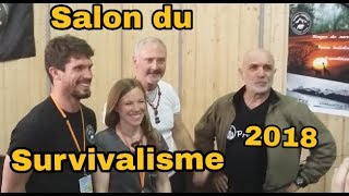 1er Salon du Survivalisme  2018 Paris [upl. by Dellora]