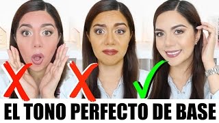 CÓMO ELEGIR EL TONO CORRECTO DE BASE DE MAQUILLAJE  GUÍA DE SUBTONOS  MARIEBELLECOSMETICS [upl. by Ahmad]