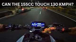 Yamaha MT 15 top speed 2024 test Run  mt 15 exhaust sound 🔥 [upl. by Outhe]