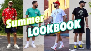 SUMMER LOOKBOOK  How To Style Sneakers In The Summer [upl. by Akin]