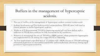 MANAGEMENT OF HYPERCAPNIA [upl. by Derfiniw890]