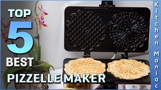 Top 5 Best Pizzelle Makers Review in 2023 [upl. by Mailiw]