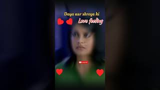 Daya aur shreya ki love shorts 🤯cid foryou shortfeed actor viral bollywood cidtvshow love [upl. by Coad]