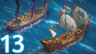 Pirate Ships・Build and Fight  Gameplay Walkthrough Part 13 [upl. by Felice]