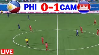 PHILIPPINES vs CAMBODIA  HIGHLIGHT AFF U23 CHAMPIONSHIP 2022 [upl. by Adnimra]