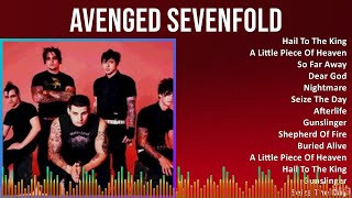 Avenged Sevenfold 2024 MIX Playlist  Hail To The King A Little Piece Of Heaven So Far Away D [upl. by Aube782]