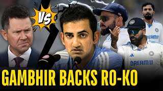 Gambhir backs RoKo KL slams Ponting 🏏 RR’s Bold IPL2025 Strategy  AakashVani [upl. by O'Carroll198]