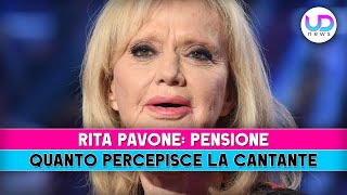 Rita Pavone Ecco Quanto Prende Di Pensione [upl. by Atived226]