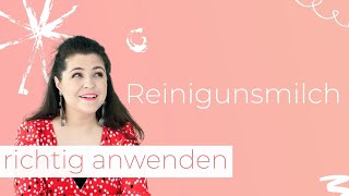 Reinigungsmilch richtig anwenden [upl. by Lacsap476]