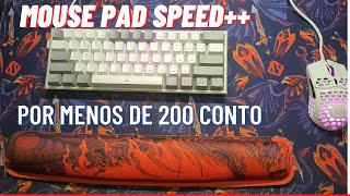 Mousepad Gamer Fallen Dota2 Dragon Speed unboxing e primeira impressões [upl. by Munsey]