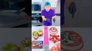 Chocolate foods vs Red foods ice cream challenge🍨 funny by Ethan Funny Family [upl. by Mic]