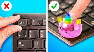 Amazing School Hacks 🤪🎒🌈 Funny Fidgets Squishies And Creative DIY Crafts For Epic School Days [upl. by Orvas]