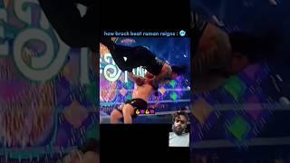 Brock Lesnar vs Roman Reigns  Brock Lesnar Destroy Roman Reigns Lesnar Edit shorts viral wwe [upl. by Polky]