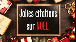 Belles citations et phrases sur Noël [upl. by Akener200]