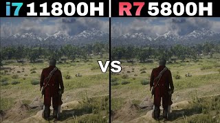 i7 11th Gen 11800H vs Ryzen 7 5800H RTX 3050 Gaming Test  Lenovo Legion 5 [upl. by Leiram606]