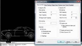 Beginners AutoCAD Tutorial  Understanding the Status Bar [upl. by Colline]