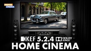 524 Dolby Atmos Home Cinema Setup with 4K Projection amp KEF Audio  Digital Cinema [upl. by Nolava]