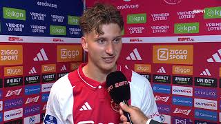 Godts over discutabel VAR moment Het was gewoon rood  Ajax 10 Heerenveen  ajahee [upl. by Inman8]