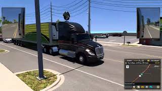 American Truck SimKey West Florida to Kansas cityHyper drive engaged [upl. by Damali]