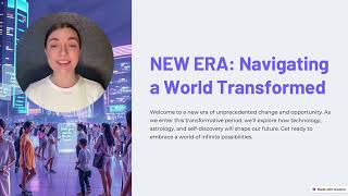 NEW ERA Navigating a World Transformed [upl. by Yhtommit]