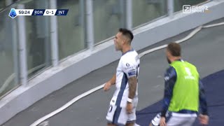 Lautaro Martínez Goal Roma vs Inter 01 All Goals and Extended Highlights [upl. by Atteyek]