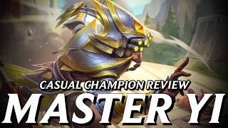 Master Yi was reworked too early to ever look cool in League  Casual Champion Review [upl. by Gredel]