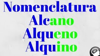 Nomenclatura de alcanos alquenos alquinos [upl. by Aschim]