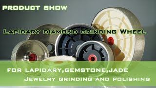 Lapidary Grinding Wheels Diamond Coated Polishing Abrasive Stone Tools  Forturetools [upl. by Torto]