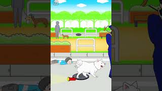 Help the dog brings lazy boy for a walk 🥱 shorts games youtubeshorts youtubeshorts [upl. by Minsat]