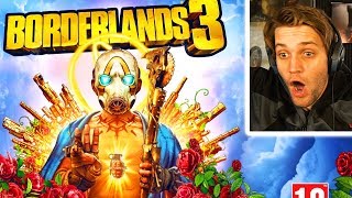 BORDERLANDS 3 ANNOUNCE TRAILER REACTION  Release Date Im Playing Amara amp You Cant Stop Me [upl. by Elmaleh]